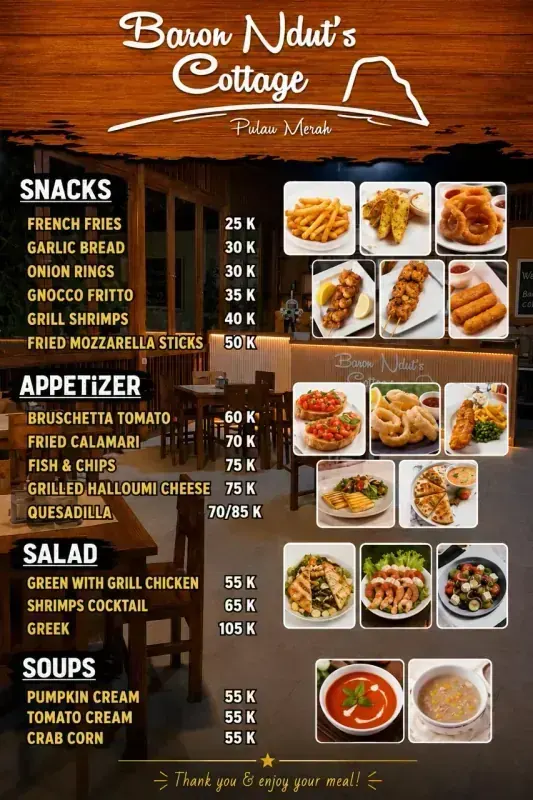 Menu Pulau merah — Halaman 1